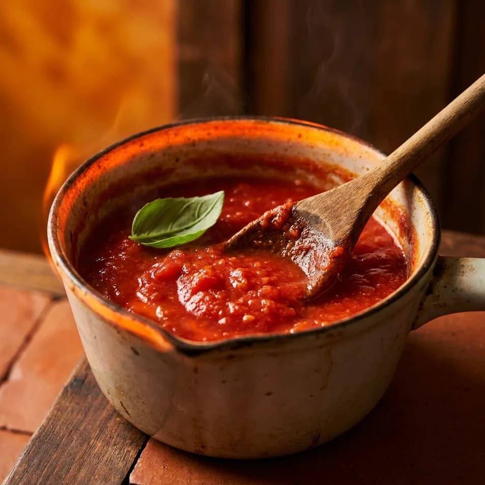Frische Tomaten für die selbstgemachte Tomatensoße von 60 Napoli